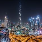 Bild_DubaiDownTown_Nacht